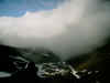 Empezando a subir por la quebrada